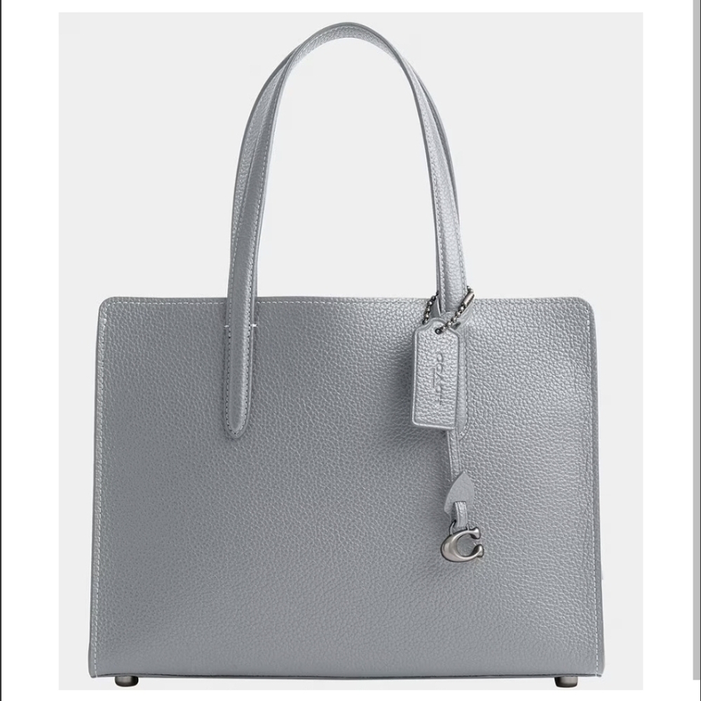 Coach Carter Carryall  28 Tote In Pebbled Leather